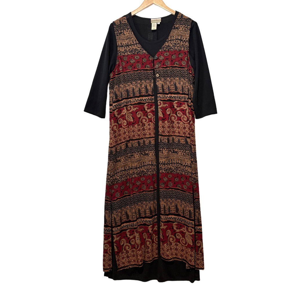 Coldwater Creek Women's Size Small‎ 2-Piece Maxi Dress with Sheath